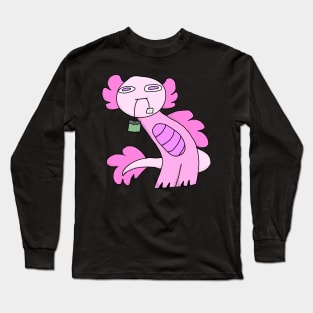 Axolotl teabag Long Sleeve T-Shirt